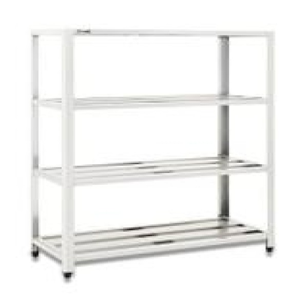 Estante de inox para laboratório