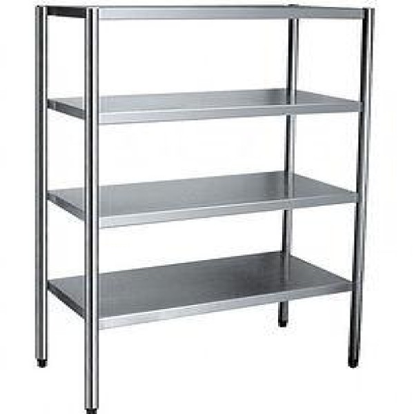 Estante de inox para laboratório