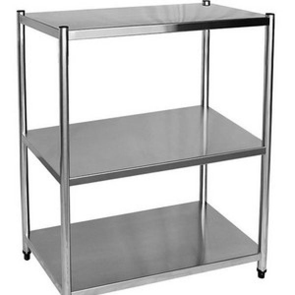 Estante de inox para laboratório