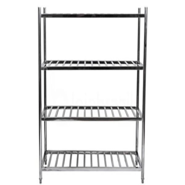 Estante de inox para laboratório