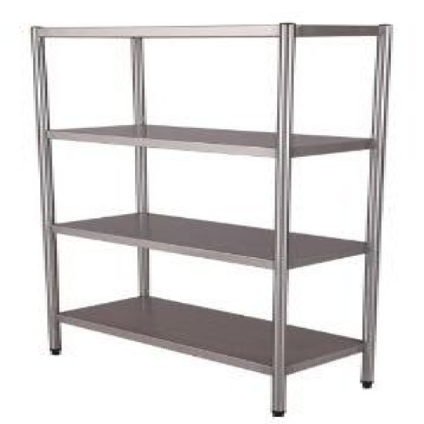 Estante de inox para laboratório