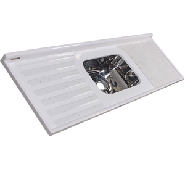 Pia de inox para laboratório