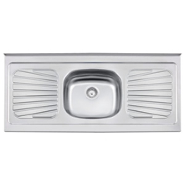 Pia de inox para laboratório