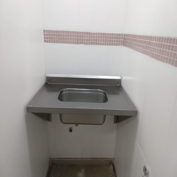 Pia de inox para clinica veterinária
