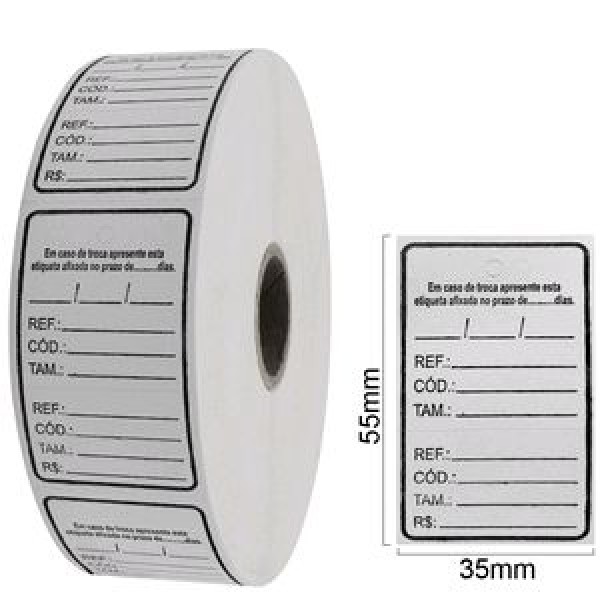 Etiqueta adesiva personalizada para presente