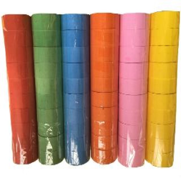 Etiquetas adesivas coloridas