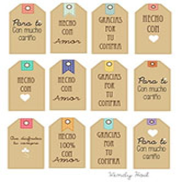 Etiquetas adesivas personalizadas para alimentos