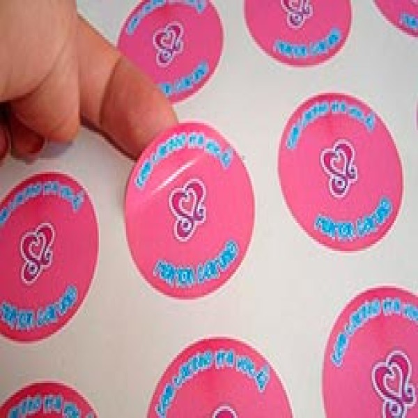 Etiquetas adesivas personalizadas para alimentos
