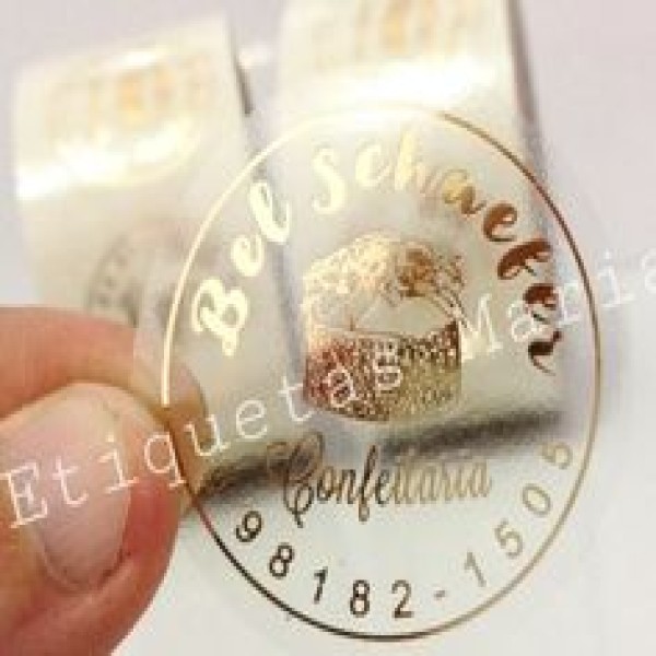 Etiquetas adesivas personalizadas