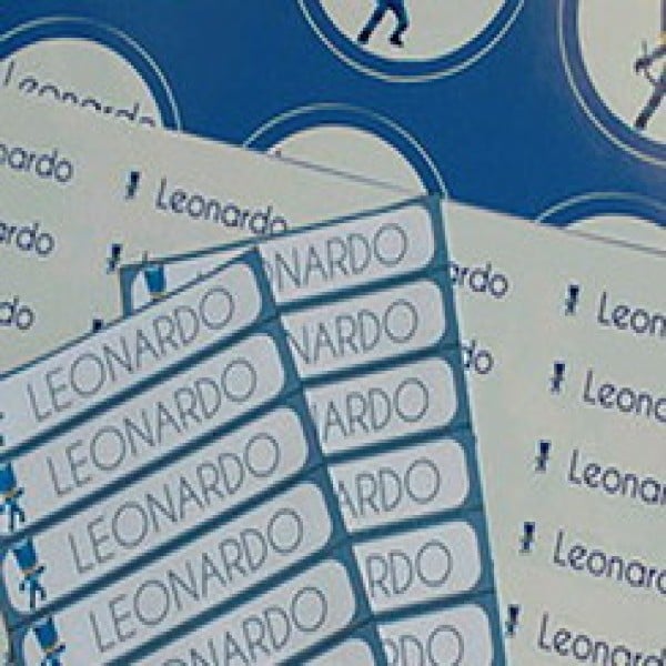 Etiquetas adesivas personalizadas