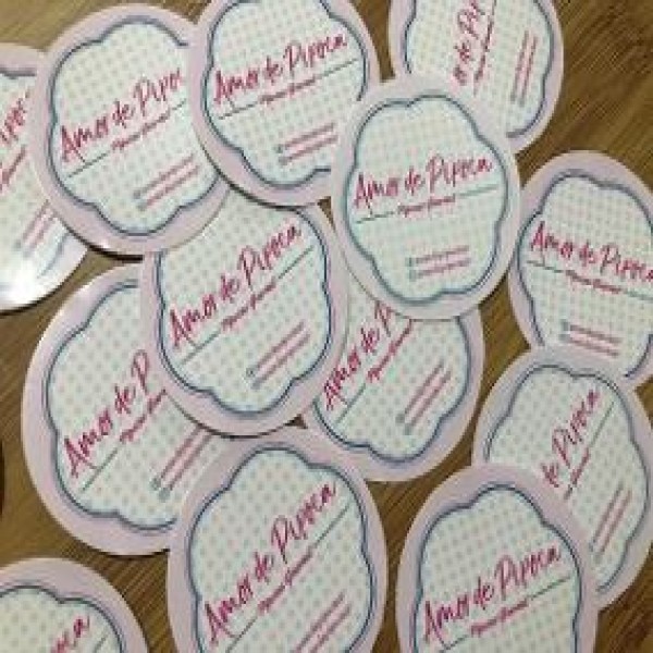 Etiquetas adesivas personalizadas