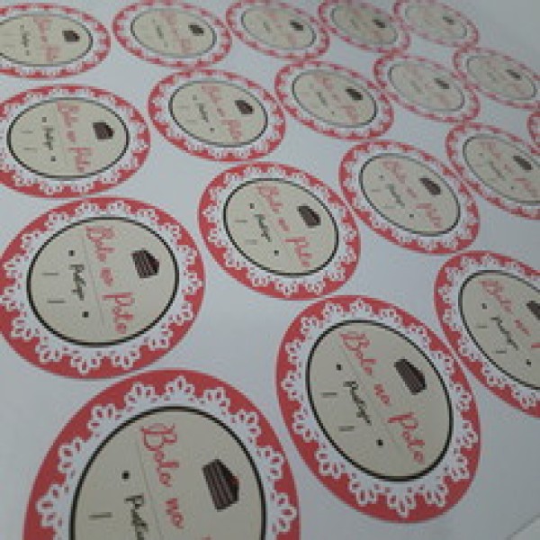 Etiquetas adesivas personalizadas