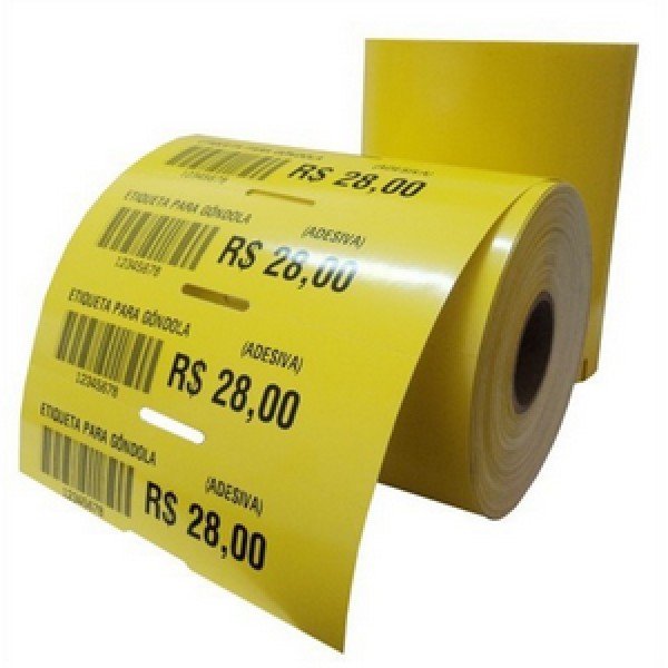 Ribbon para impressora de etiquetas