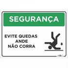 placas de sinalização de segurança