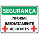 placa sinalização de segurança comprar