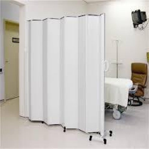 biombo hospitalar sanfonado
