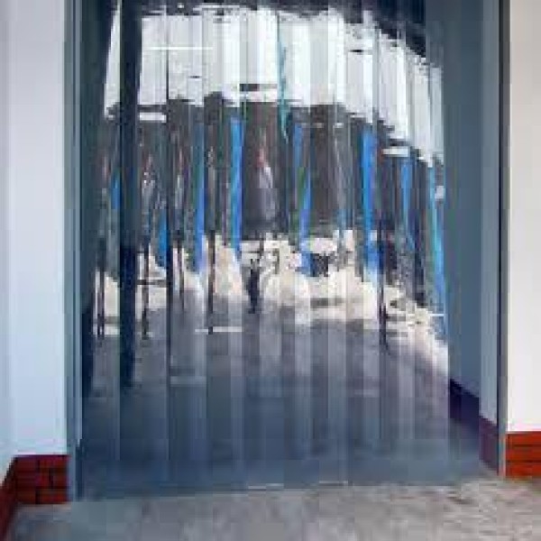 cortina PVC transparente