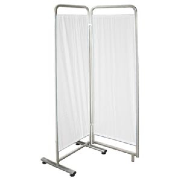 Biombo com cortina hospitalar