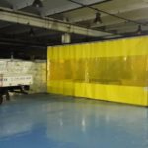 cortina cabine de pintura