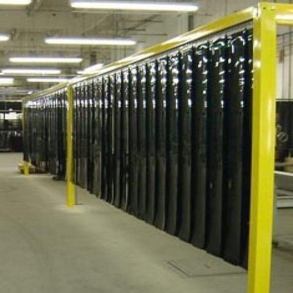 cortina de PVC flexível