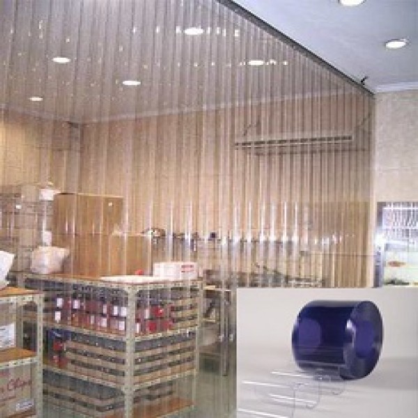 cortina de PVC para açougue