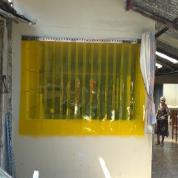 cortina de PVC para açougue