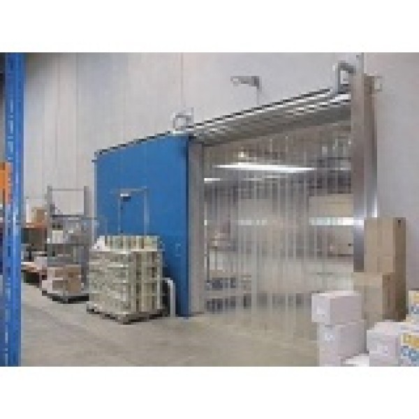 cortina de PVC para açougue