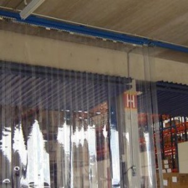 cortina de PVC para açougue