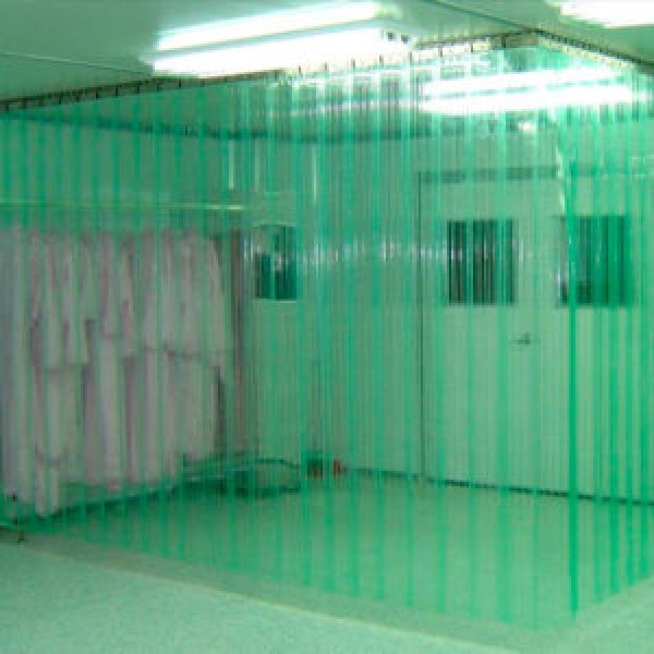cortina de PVC para açougue