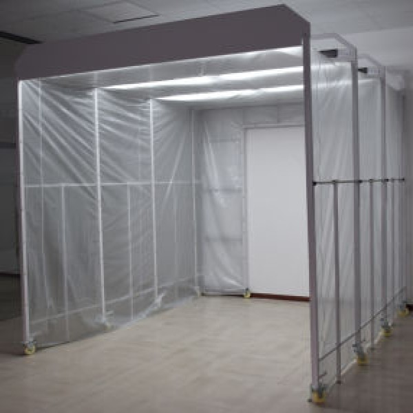 cortina de pvc para cabine de pintura