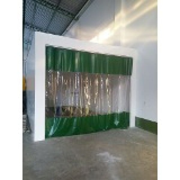 cortina de pvc para cabine de pintura