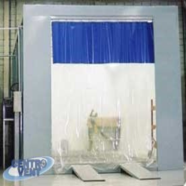cortina de pvc para cabine de pintura