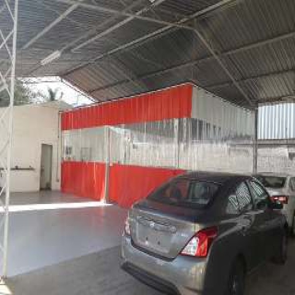 cortina de pvc para cabine de pintura