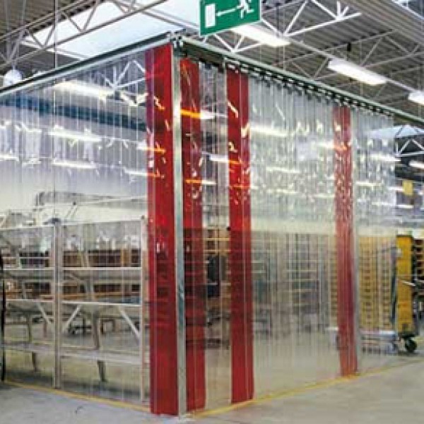 cortina de PVC standard
