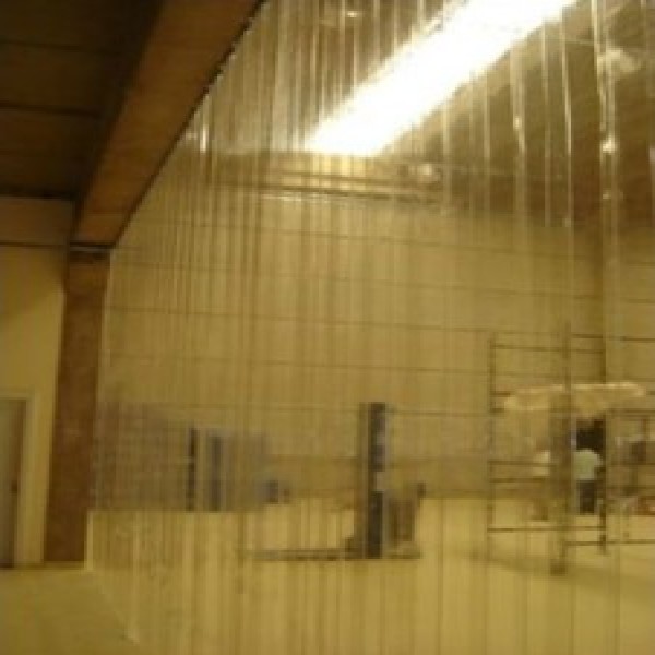 cortina de PVC standard