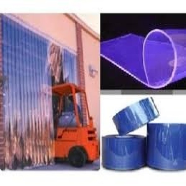 cortina de PVC transparente para câmaras frigoríficas