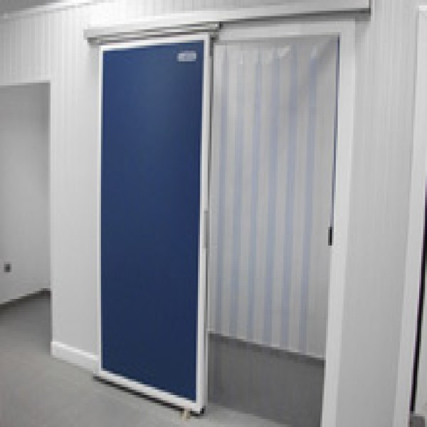 cortina de PVC transparente para câmaras frigoríficas