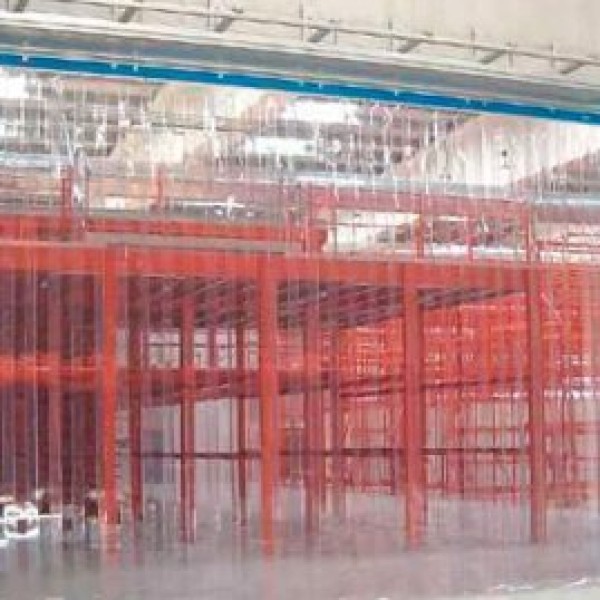 cortina de PVC transparente para câmaras frigoríficas