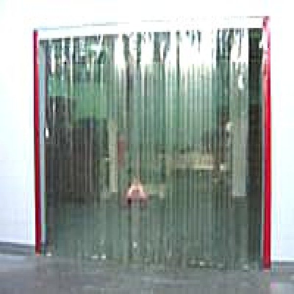 cortina de PVC transparente para câmaras frigoríficas