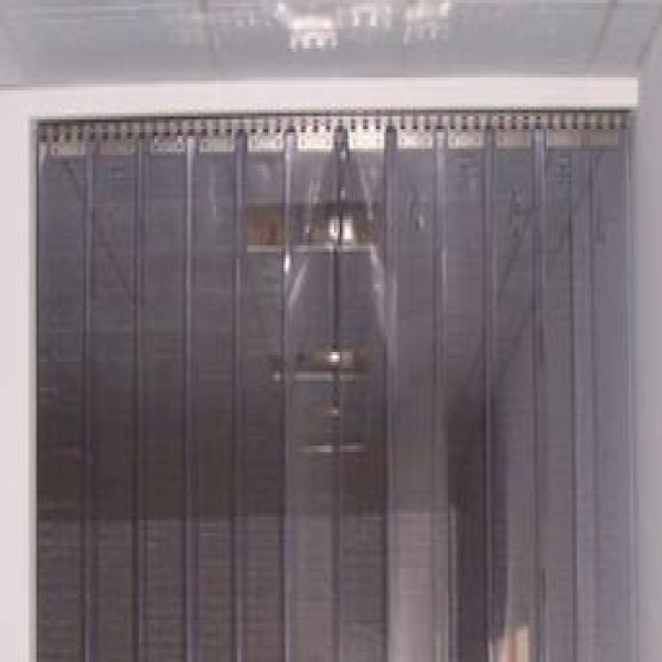 cortina de PVC transparente