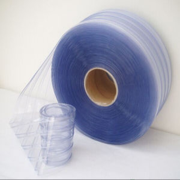 cortina de PVC transparente