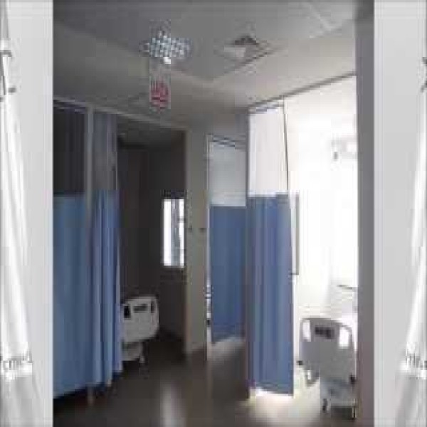Cortina hospitalar em vinil
