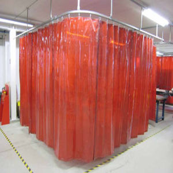 cortina para cabine de solda