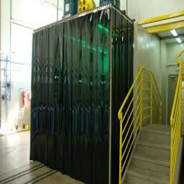 cortina para cabine de solda