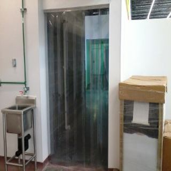 cortina PVC transparente