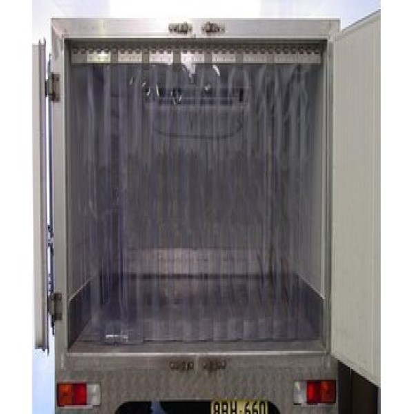 cortinas de PVC em tiras