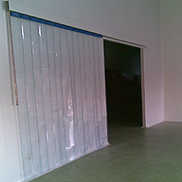 cortinas de PVC em tiras