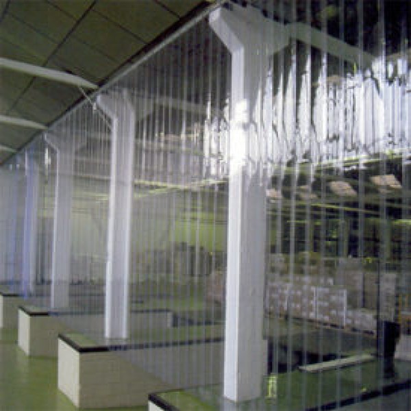 cortinas de PVC em tiras