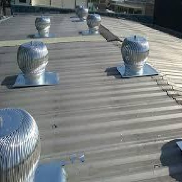 Sistema de ventilação para telhados