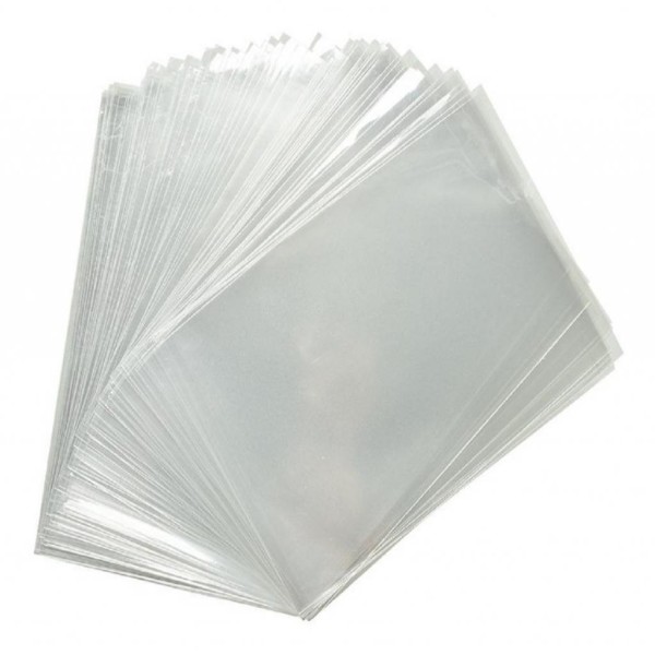 Saco plástico pebd liso transparente